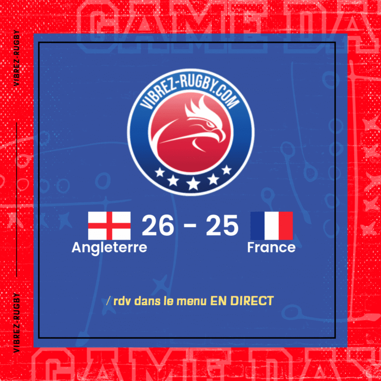 résultat Angleterre - France