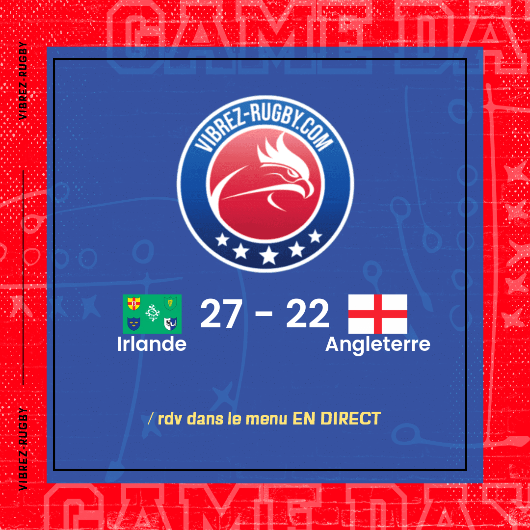 résultat Irlande - Angleterre