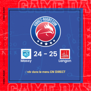 Résultat Massy – Langon: 24-25