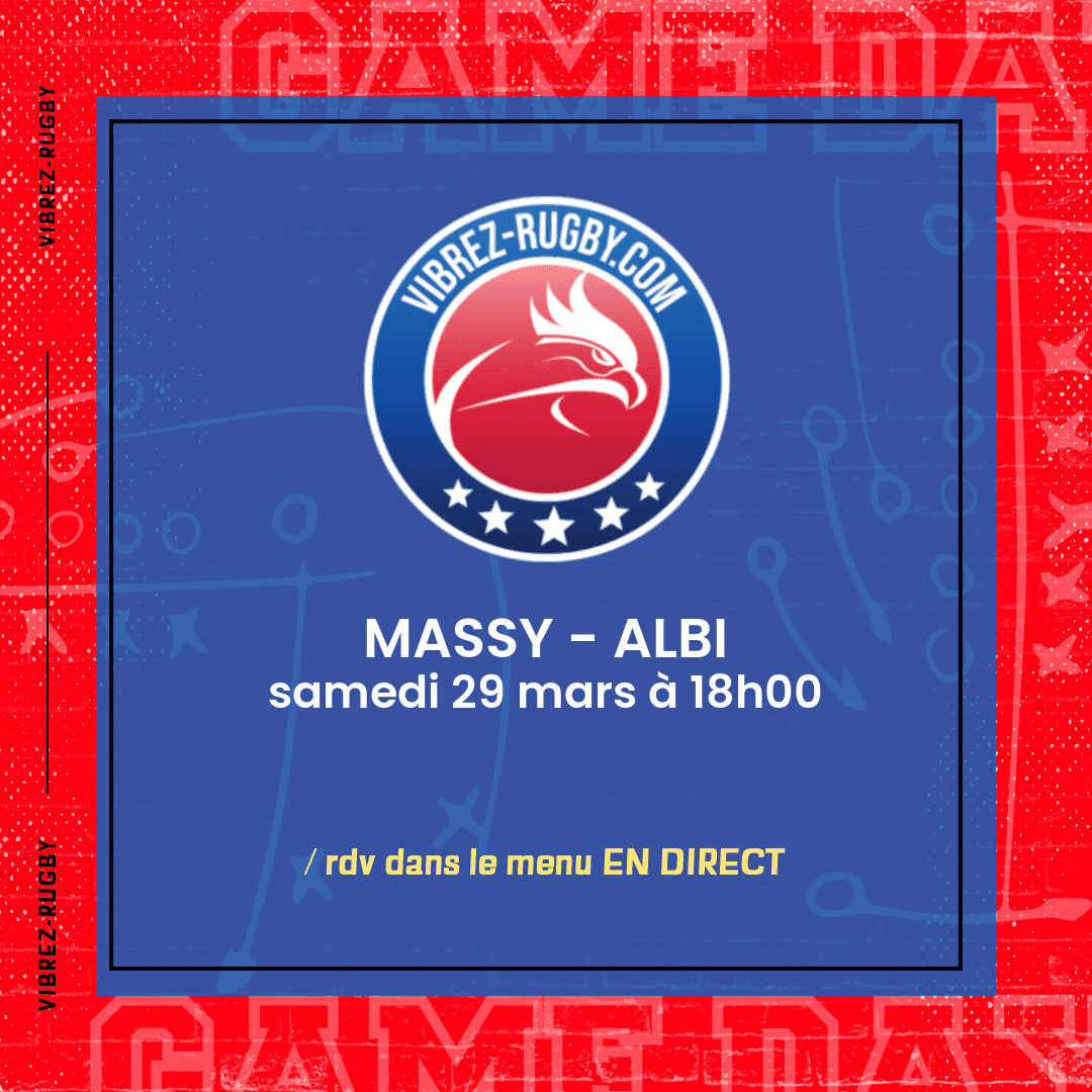 Massy - Albi en direct