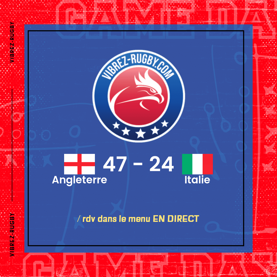 résultat Angleterre - Italie