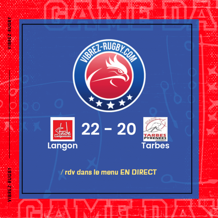 résultat Langon - Tarbes