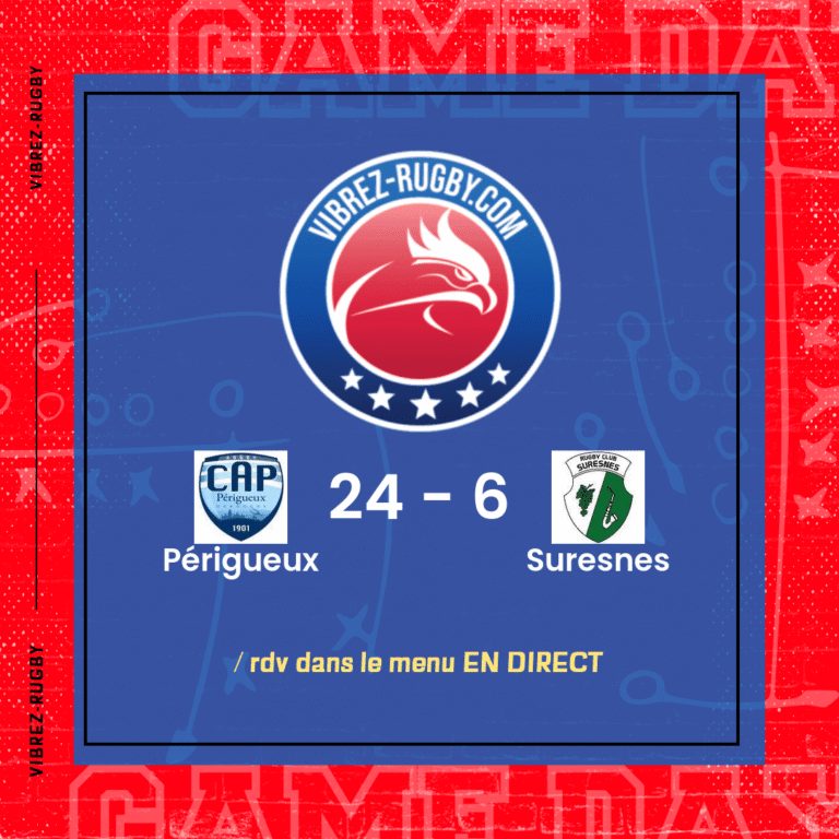 résultat Périgueux - Suresnes