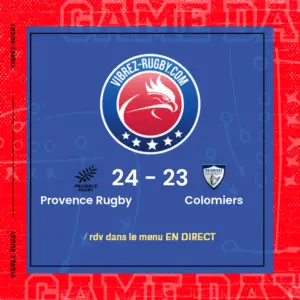 résultat Provence Rugby - Colomiers