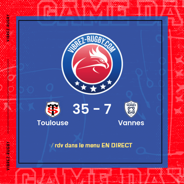 résultat Toulouse - Vannes