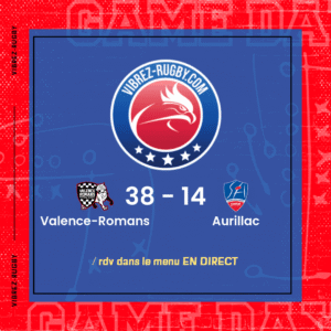 R&eacute;sultat Valence-Romans – Aurillac: 38-14