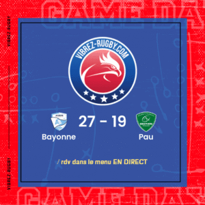 Résultat Bayonne – Pau: 27-19