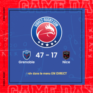 Résultat Grenoble – Nice: 47-17