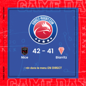 Résultat Nice – Biarritz: 42-41