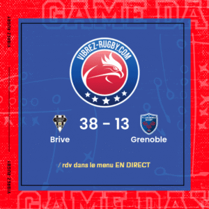 Résultat Brive – Grenoble: 38-13