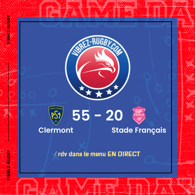 résultat Clermont - Stade Français