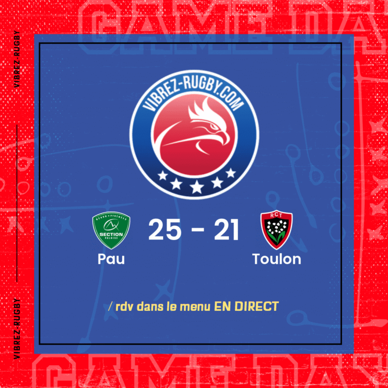 résultat Pau - Toulon