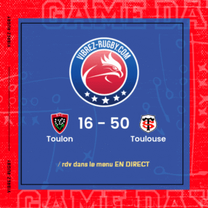 Résultat Toulon – Toulouse: 16-50
