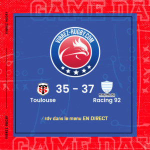 Résultat Toulouse – Racing 92: 35-37