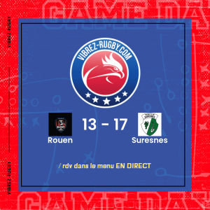 R&eacute;sultat Rouen – Suresnes: 13-17