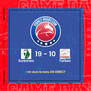 Résultat Suresnes – Tarbes: 19-10
