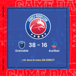 Résultat Grenoble – Aurillac: 38-16