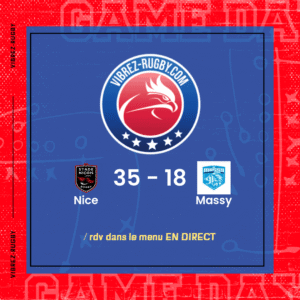 R&eacute;sultat Nice – Massy: 35-18