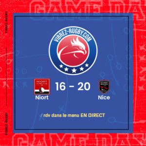 Résultat Niort – Nice: 16-20