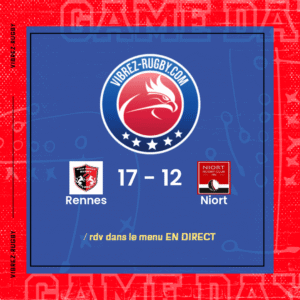 Résultat Rennes – Niort: 17-12
