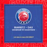 Biarritz - Dax en direct