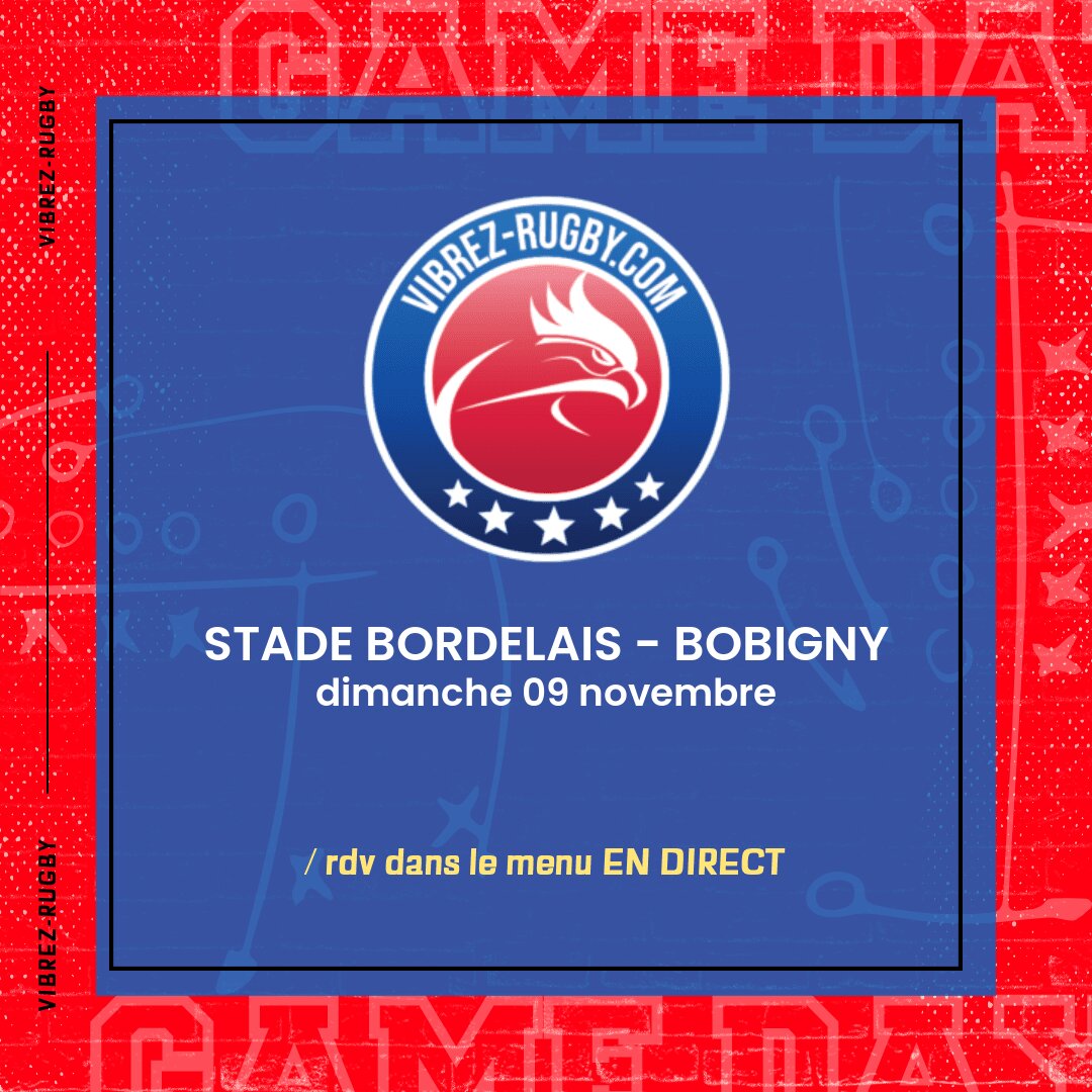 Stade Bordelais – Bobigny en direct