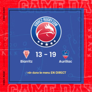Résultat Biarritz – Aurillac: 13-19