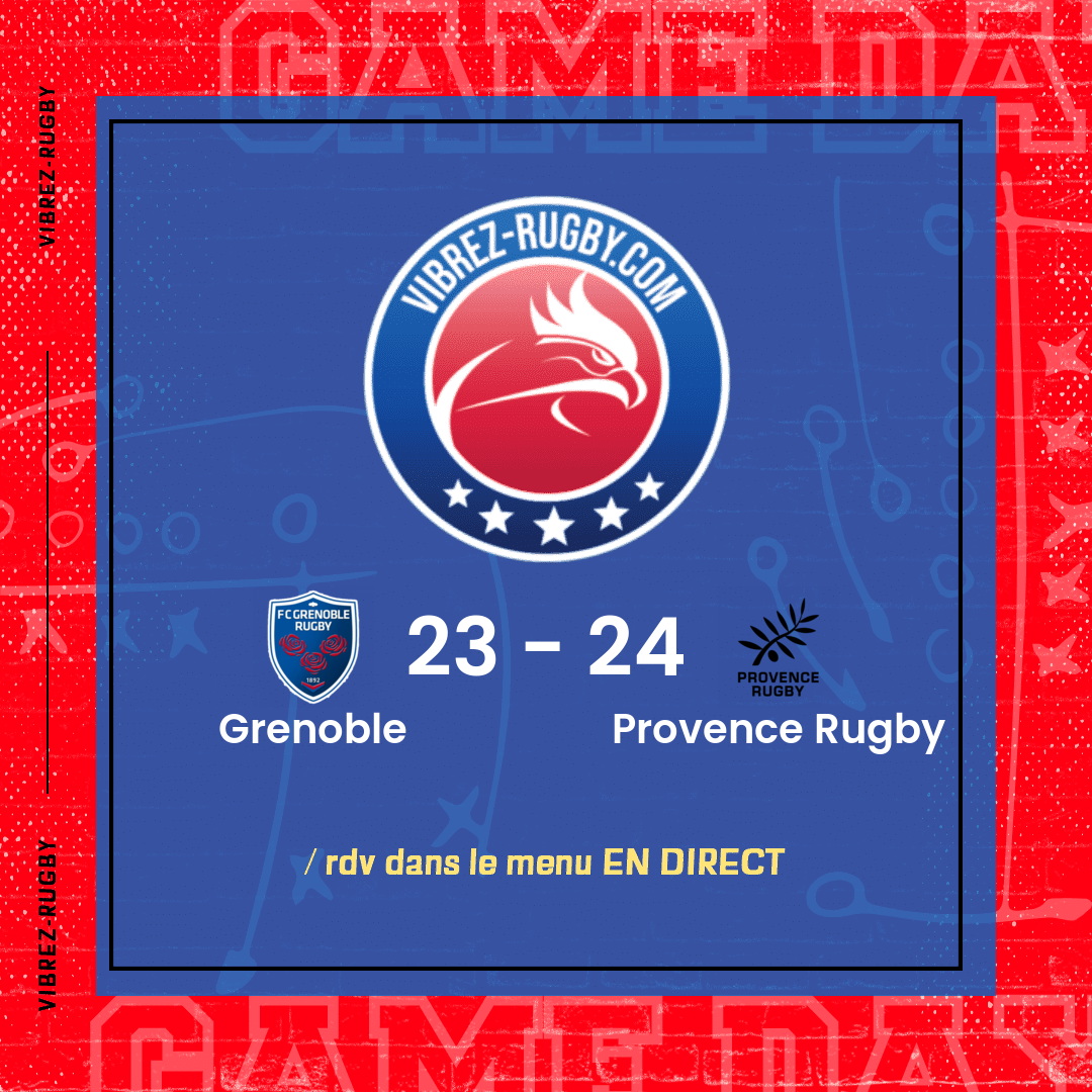 Pro D2 – Provence Rugby surprend Grenoble