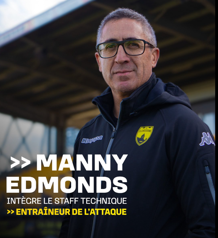 ProD2:  Manny Edmonds rejoint Carcassonne comme responsable de l&rsquo;attaque