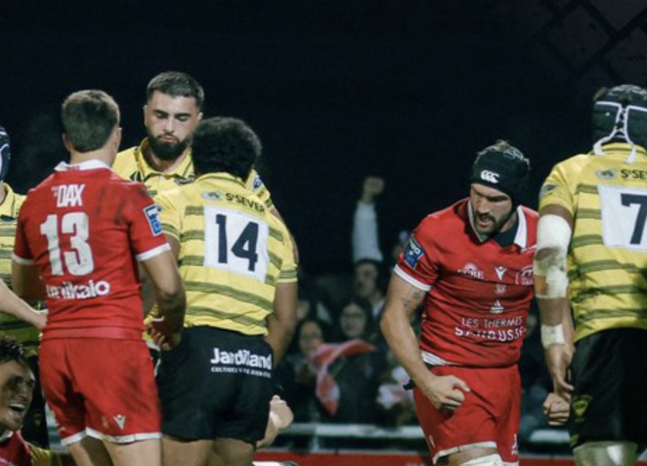 Pro D2 – Dax Mont-de-Marsan : un derby maîtrisé de bout en bout