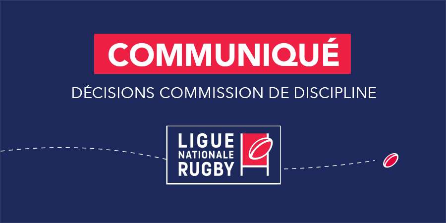 ProD2: commission de discipline, 3 joueurs, un entraineur et un club sanctionnés