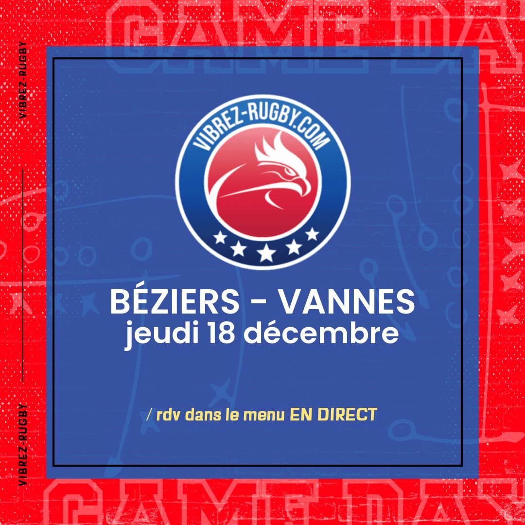 Béziers – Vannes en direct