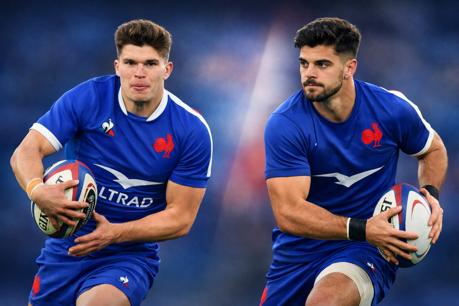 XV de France : Jalibert ou Ntamack au poste d’ouvreur ?