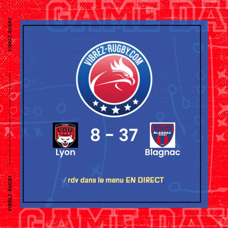 résultat Lyon - Blagnac
