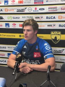 ProD2, Hugo HUURMAN (Aurillac) après la défaite frustrante à Carcassonne : « On reste positif … mais il faut être plus lucide. » (J22)