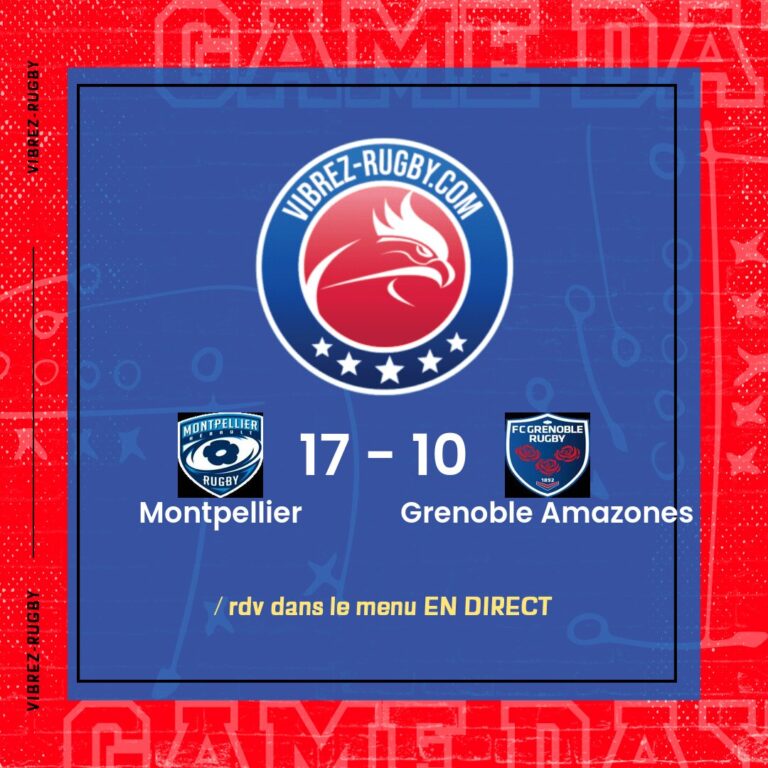 résultat Montpellier - Grenoble Amazones