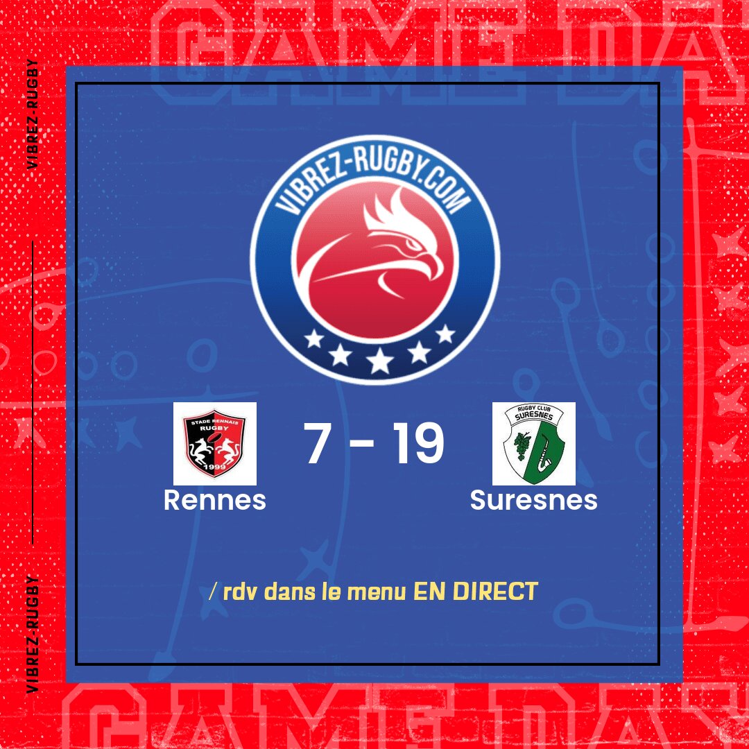 Résultat Rennes – Suresnes: 7-19