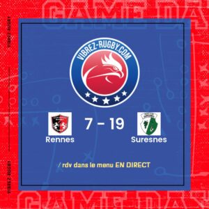 R&eacute;sultat Rennes – Suresnes: 7-19