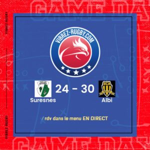 R&eacute;sultat Suresnes – Albi: 24-30