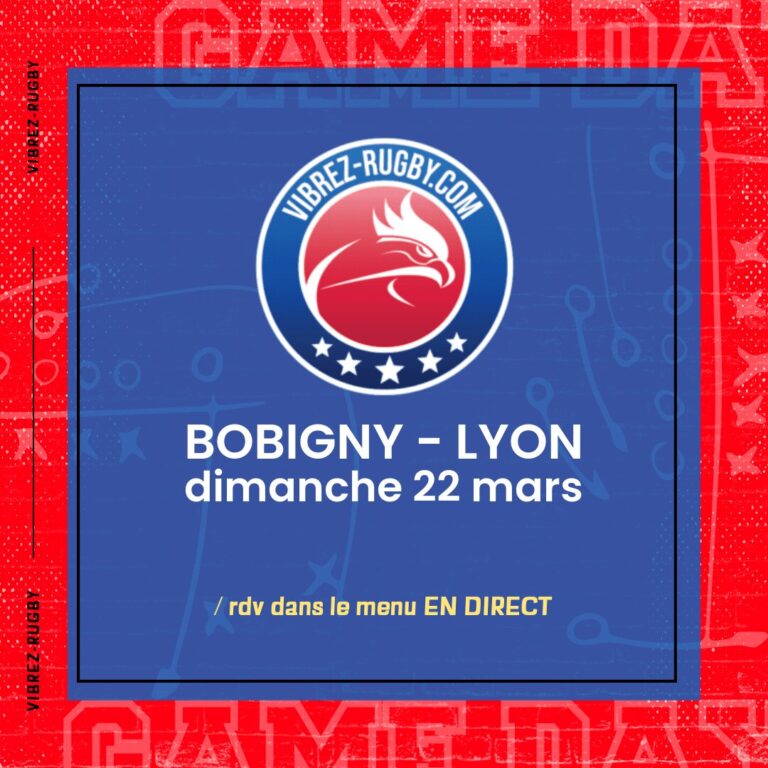 Bobigny - Lyon en direct