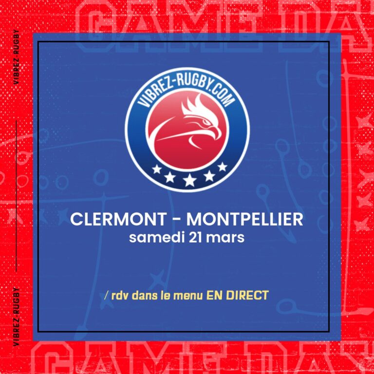 Clermont - Montpellier en direct