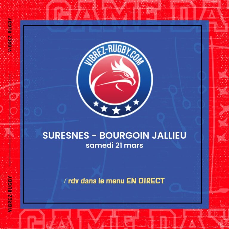 Suresnes - Bourgoin Jallieu en direct