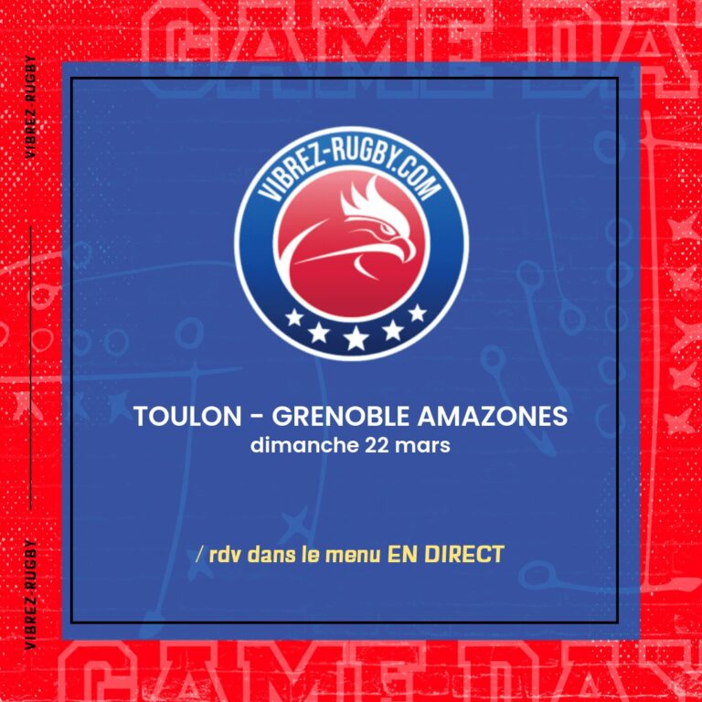 Toulon - Grenoble Amazones en direct