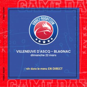 Villeneuve d&rsquo;Ascq – Blagnac en direct