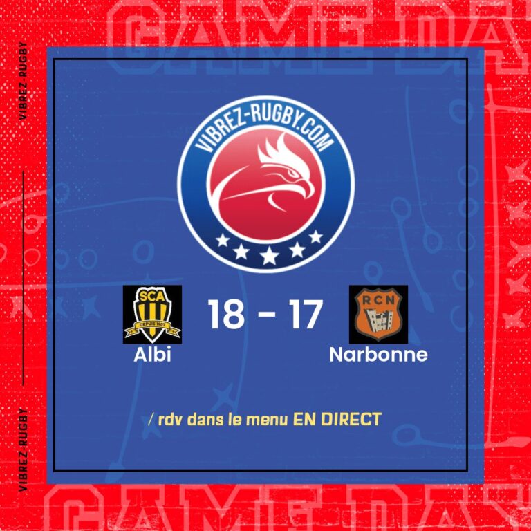 résultat Albi - Narbonne