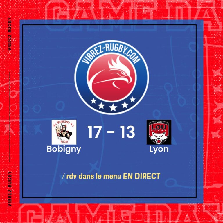 résultat Bobigny - Lyon