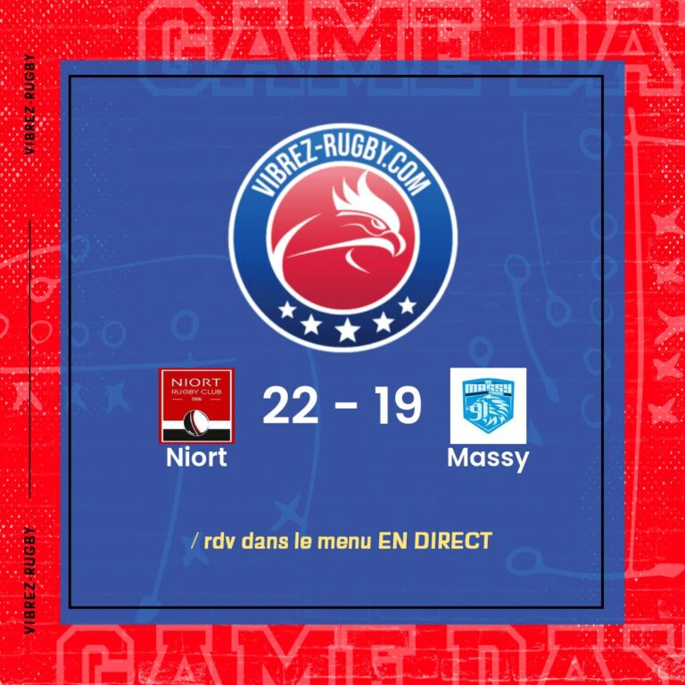 résultat Niort - Massy