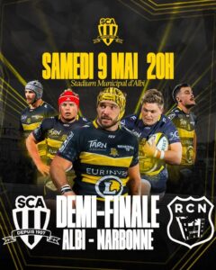 RADIO-RUGBY&nbsp;: Nationale, ALBI / Narbonne, &eacute;coutez la demi-finale. (R&eacute;sultat 2026)