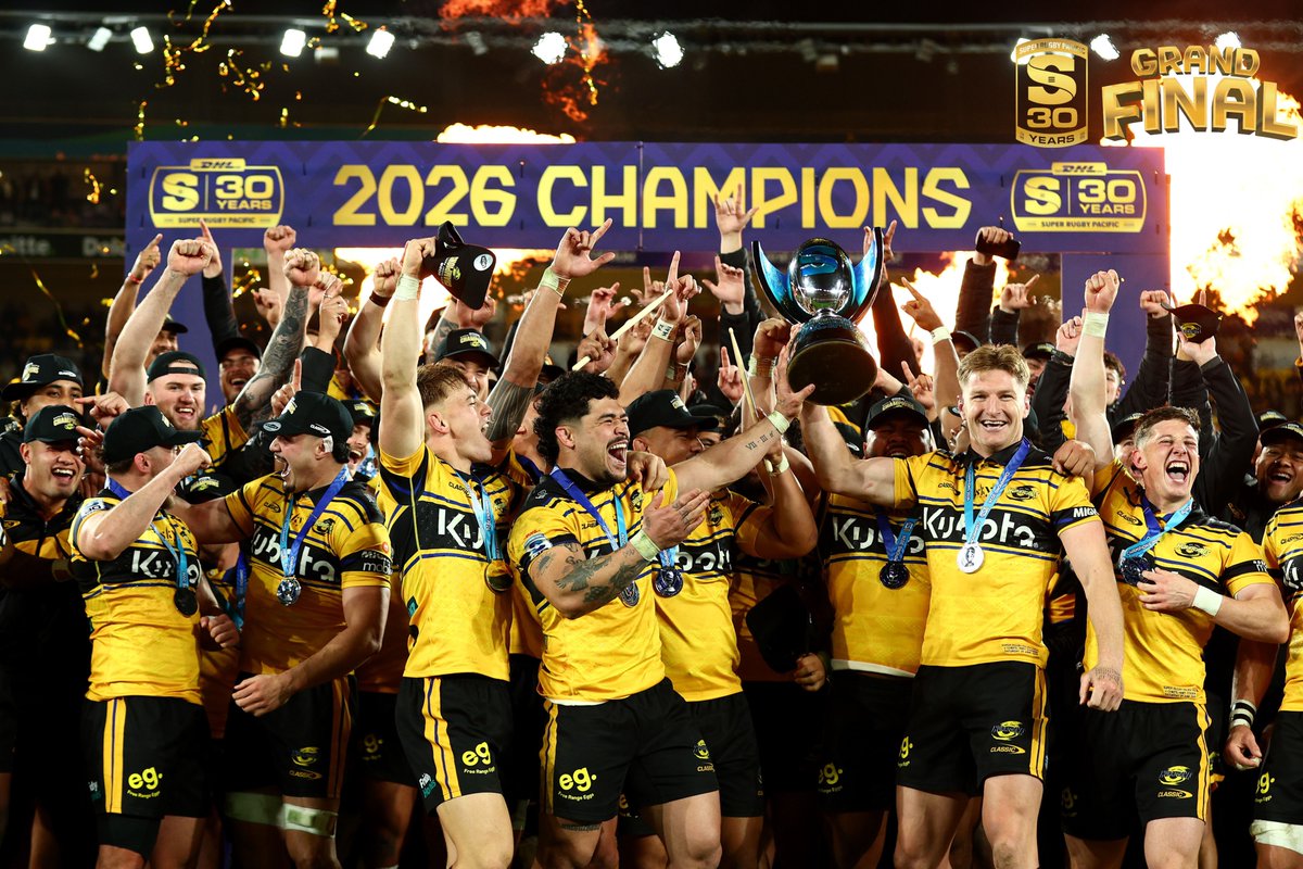 Les Hurricanes : le titre de Super Rugby conquis face aux Chiefs
