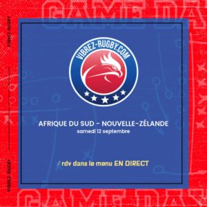 Afrique du Sud – Nouvelle-Zélande en direct